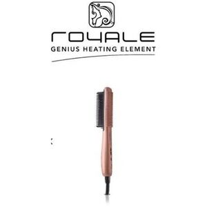 Rose Gold Hair Straightening Brush (new)